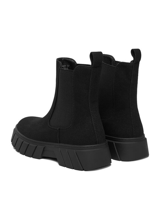 JENNY JENNY Боти тип челси CEO-MAVIS WS6153-01 Черен