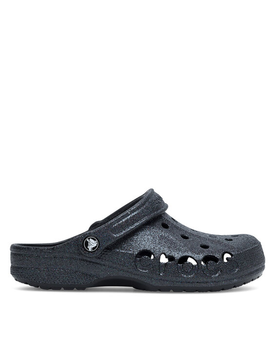 Şlapi Crocs BAYA GLITTER CLOG 205925-001 Negru