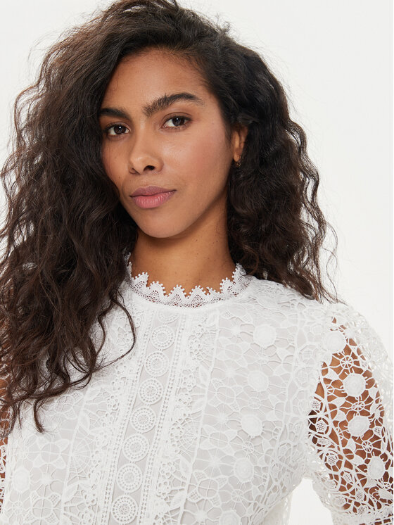 Morgan Morgan Bluse 221-OLAY Écru Regular Fit