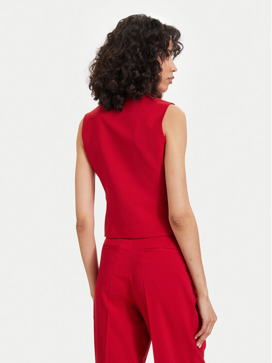 Tommy Hilfiger Tommy Hilfiger Liemenė WW0WW48882 Raudona Regular Fit