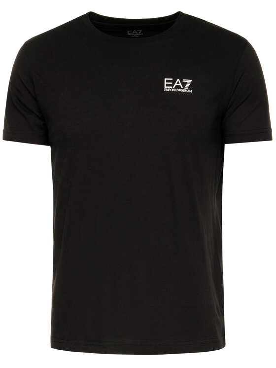 EA7 Emporio Armani EA7 Emporio Armani Majica 8NPT51 PJM9Z 1200 Črna Regular Fit