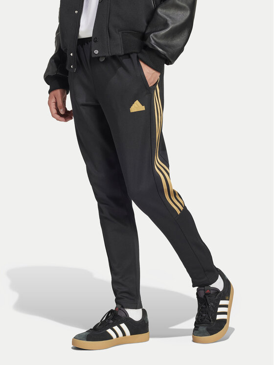 adidas Pantaloni trening House of Tiro Nations IW8865 Negru Regular Fit