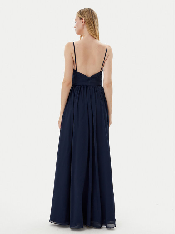 Hey Kyla Hey Kyla Abendkleid 5AH025HK Dunkelblau Slim Fit