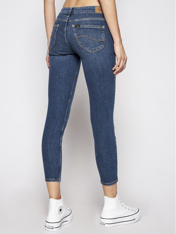 Lee Lee Traperice Scarlett L526QDTN 112111825 Tamnoplava Skinny Fit