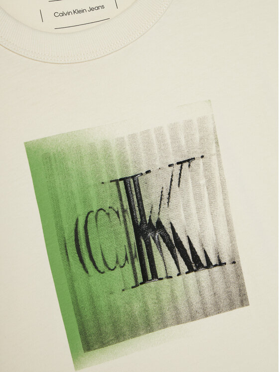 Calvin Klein Jeans Calvin Klein Jeans T-Shirt IB0IB02356 Μπεζ Regular Fit