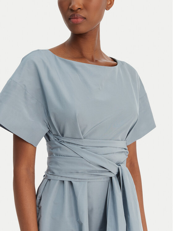 Weekend Max Mara Weekend Max Mara Každodenní šaty Pioppo 2615221152 Světle modrá Regular Fit