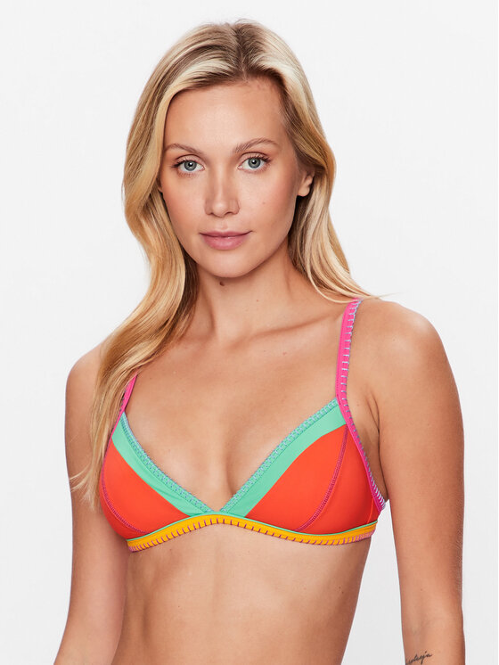 Banana Moon Banana Moon Bikini pezzo sopra Taeko Teknicolo LSE62 Multicolore