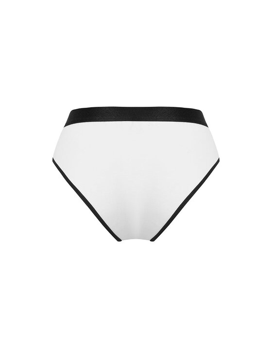 Love and Hate Love and Hate Mutande classiche a vita alta Jeanne Bianco