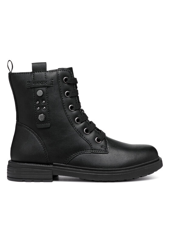 Cizme Geox Jr Eclair J469QM 0009F C9999 S Negru