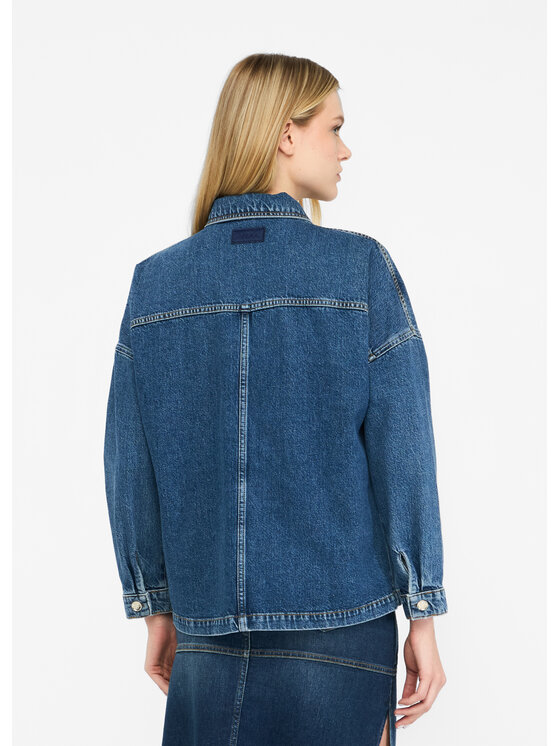 Liu Jo Liu Jo Giacca di jeans UF5111D492778934 Celeste Regular Fit