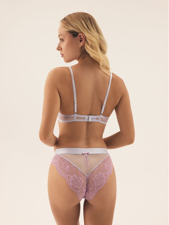 Esotiq Esotiq Biustonosz push-up 43224 Niebieski