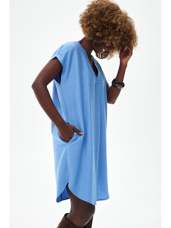 blue shadow blue shadow Tunika Ixa Niebieski Regular Fit