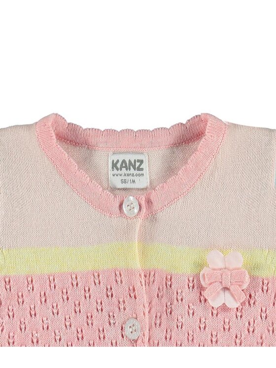 Kanz Kanz Sweter 1712017-0001 Różowy Basic Fit