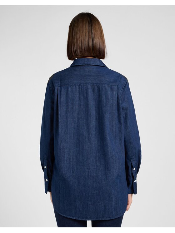 Lee Lee Camicia CLASSIC SHIRT Blu Regular Fit