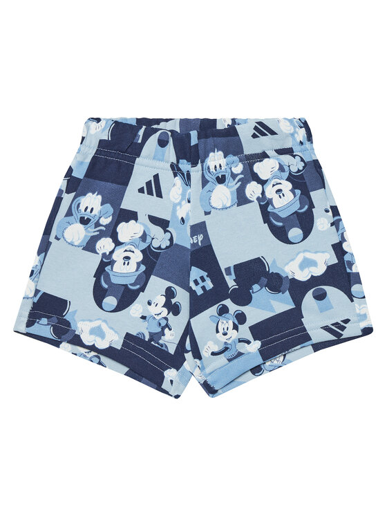 adidas adidas Sada T-shirt a šortky Disney Mickey Mouse JD0377 Tmavomodrá Regular Fit
