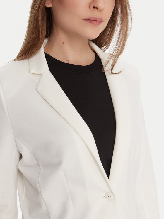 ONLY ONLY Suknjič 15153144 Bela Regular Fit