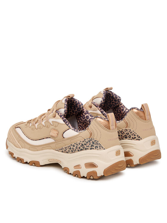 Skechers Skechers Сникърси D'Lites - Wild Charm 150877/TPE Светлокафяв