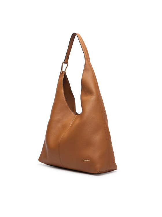 Calvin Klein Calvin Klein Käekott Slouchy Leather Md Shoulder Bag LV04F3543G Helepruun