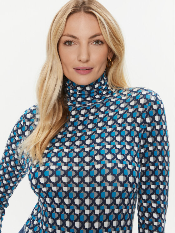 Marella Marella Dolčevita Livigno 2339460136200 Tirkizna Slim Fit