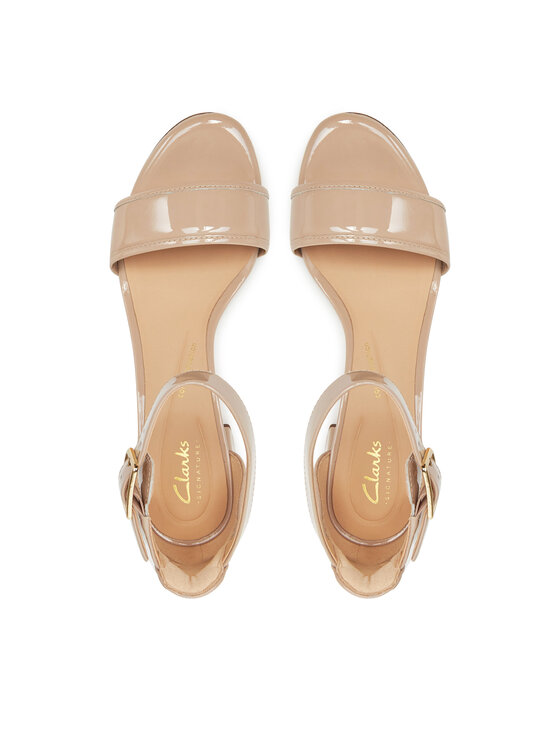 Clarks Clarks Basutės Ezoria Mae 26181299 Smėlio
