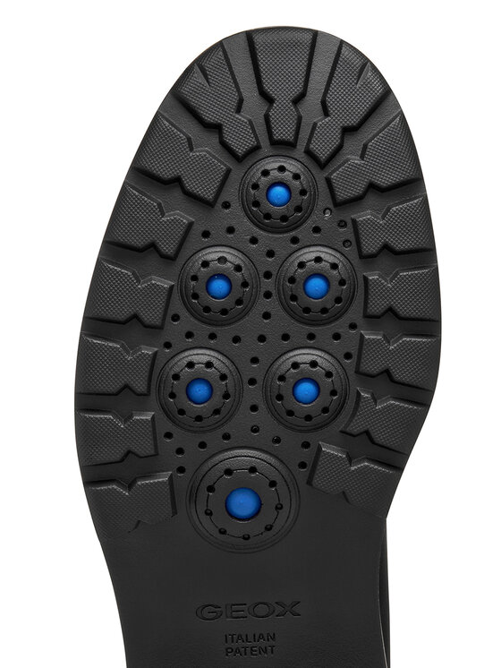 Geox Geox Šnurovacia obuv U Spherica Ec7 U56FRC 000FF C9999 Čierna