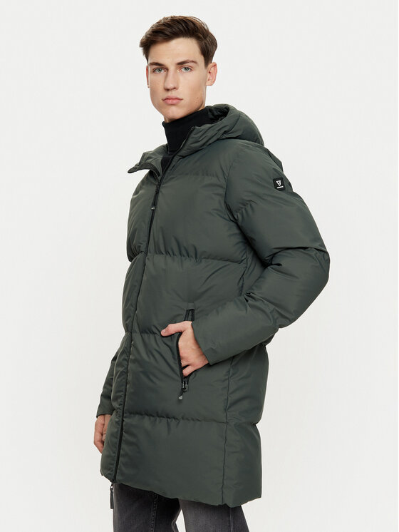 Brunotti Brunotti Зимно яке Bigmain 2421180003 Зелен Regular Fit