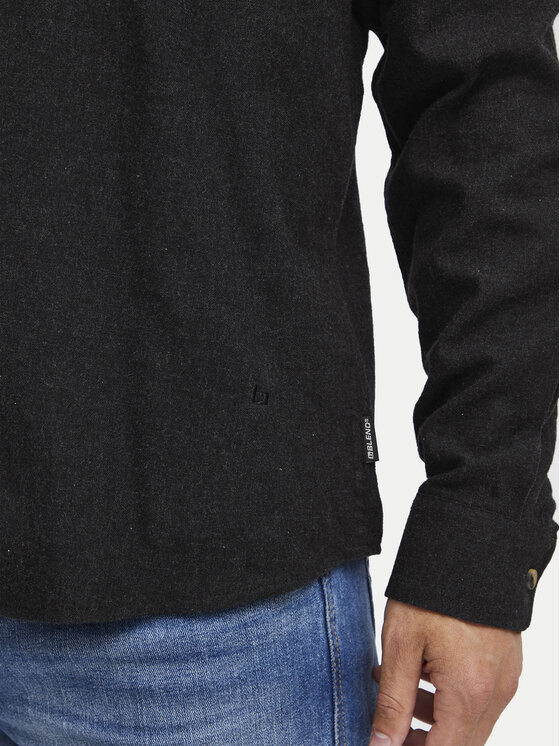 Blend Blend Camicia 20716243 Nero Regular Fit