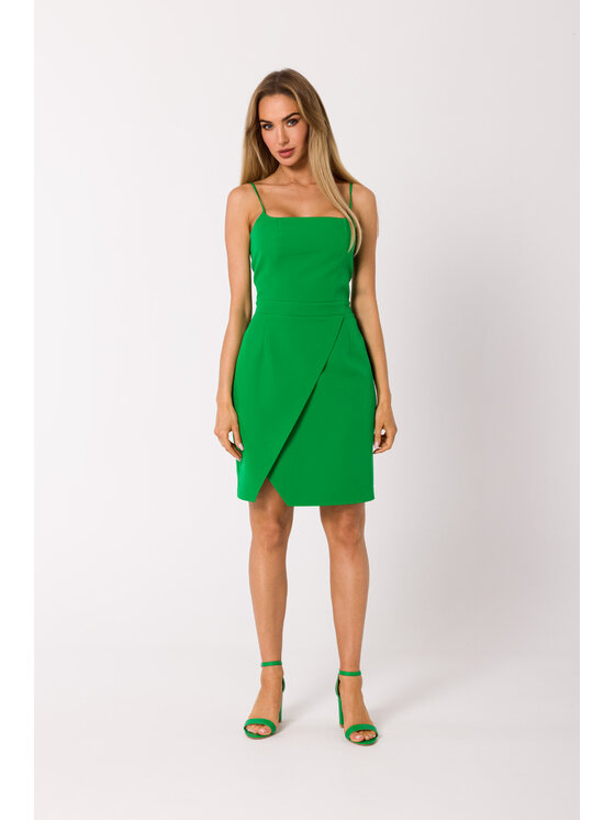 Made of Emotion Made of Emotion Vestito estivo M744 Verde Premium Fit