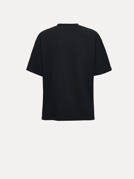 La Mania La Mania T-Shirt RIHO Czarny Basic Fit