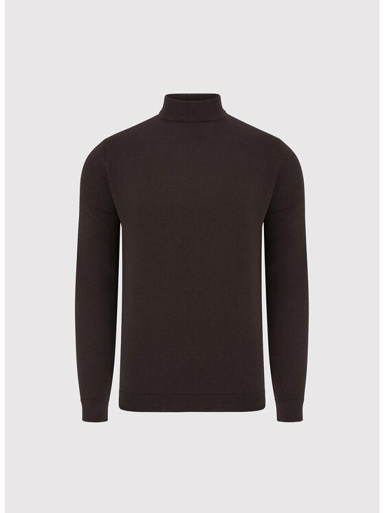 Pako Lorente Pako Lorente Sweter P26WB-2X-004 Brązowy Classic Fit