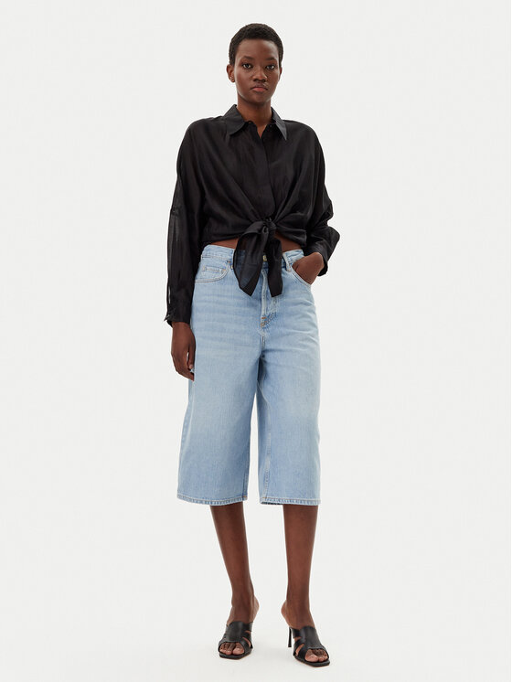 Liu Jo Liu Jo Bermudahose UA5187 D4854 Himmelblau Regular Fit
