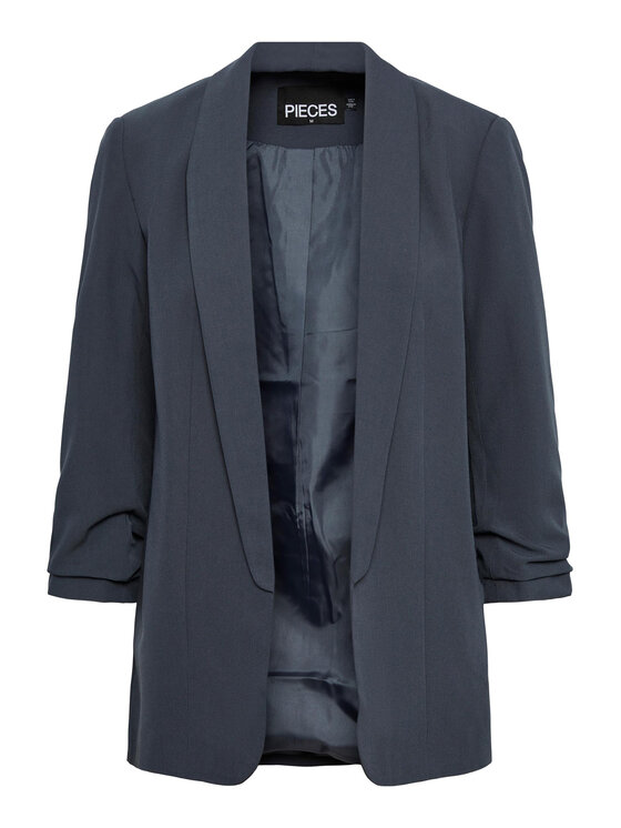 Pieces Pieces Sako 17090996 Tmavomodrá Regular Fit