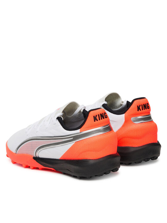Puma Puma Buty do piłki nożnej King Match Tt Jr 108838 01 Biały
