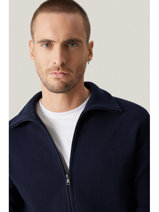 Próchnik Próchnik Kardigan PM18 SW073225000118 Granatowy Regular Fit