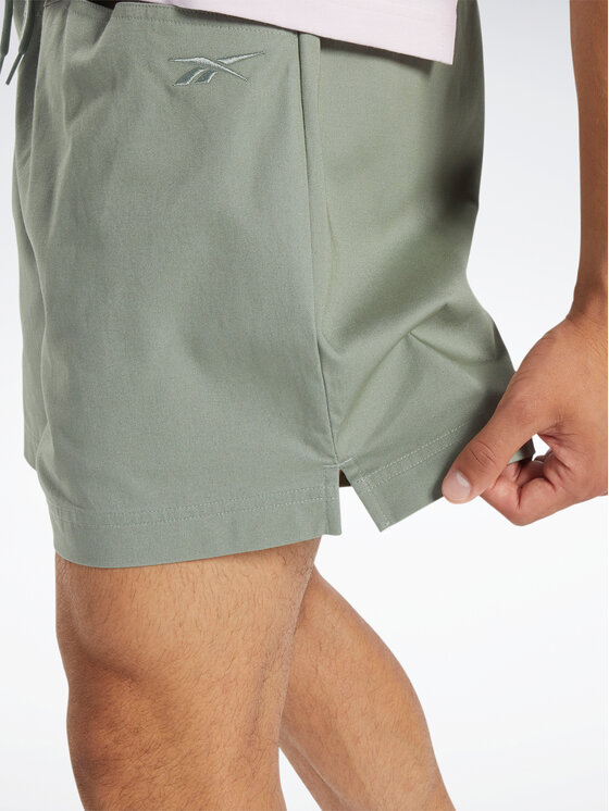 Reebok Reebok Szorty sportowe Classics Skateboard Shorts HS9185 Zielony