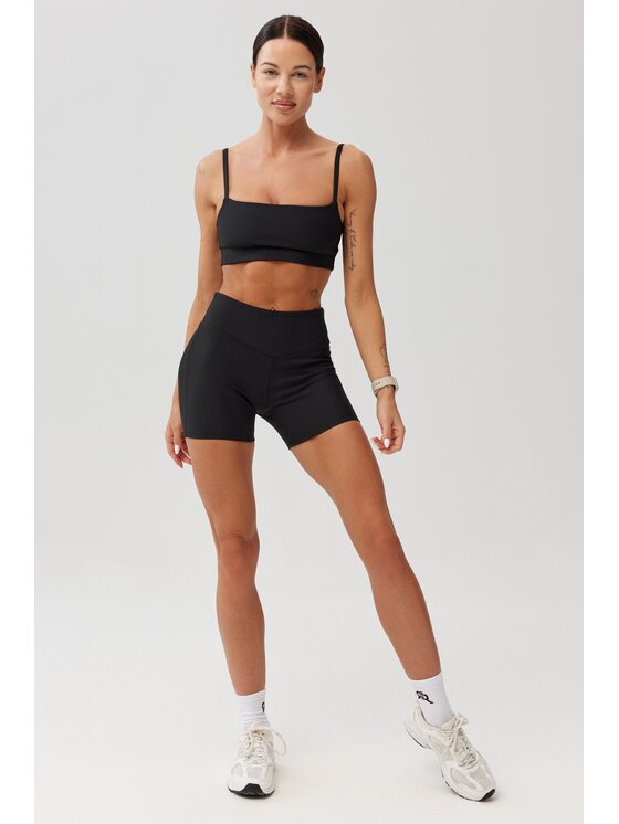 ROUGH RADICAL ROUGH RADICAL Pantaloncini sportivi AVEN SHORTS Nero Slim Fit