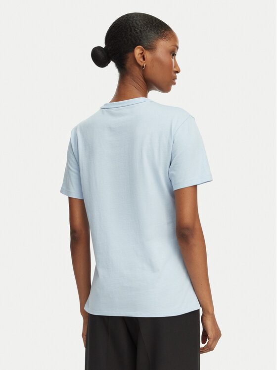 HUGO HUGO T-shirt Damacia_7 50561233 Azzurro chiaro Regular Fit