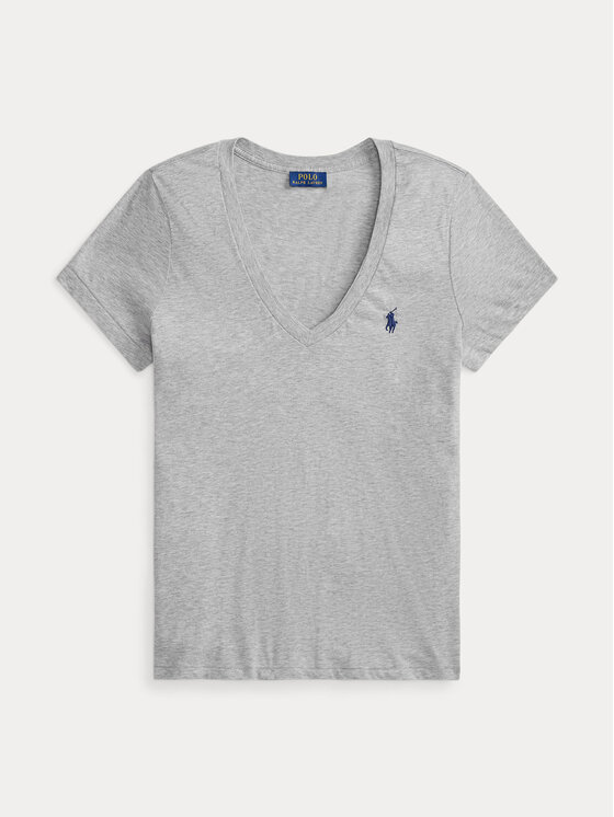 T-shirt ułożony na płasko, widok z przodu.