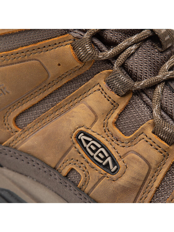 Keen Keen Trekking čevlji Circadia Mid Wp 1026769 Rjava