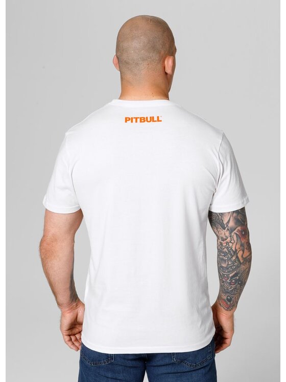 PITBULL PITBULL T-Shirt Koszulka Biały Regular Fit