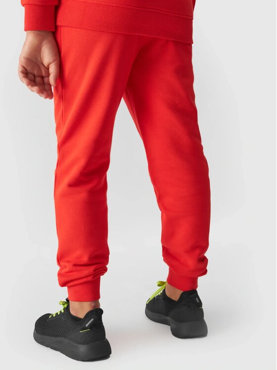 4F 4F Pantaloni da tuta 4FJWMM00TTROM0811-70S Arancione Regular Fit