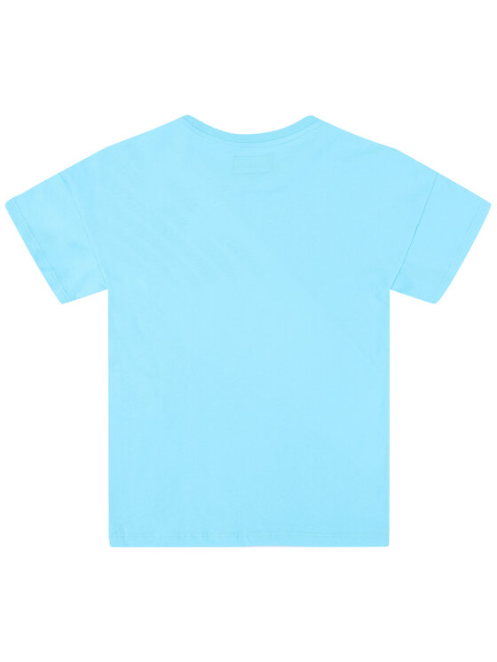 Emporio Armani Emporio Armani T-Shirt 3H4T03 4J09Z 0752 Niebieski Regular Fit