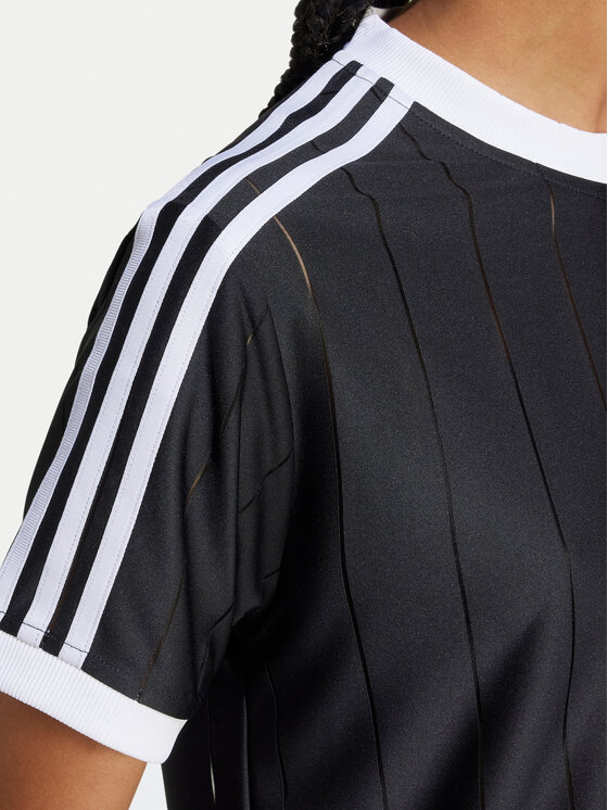 adidas adidas T-shirt adicolor 3-Stripes IX5505 Crna Loose Fit