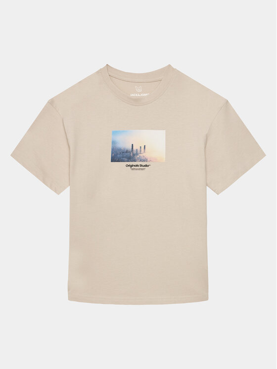 Chłopięcy T-Shirt Jack&Jones Junior, Rozmiar 152, Szary, Vesterbro 12253960