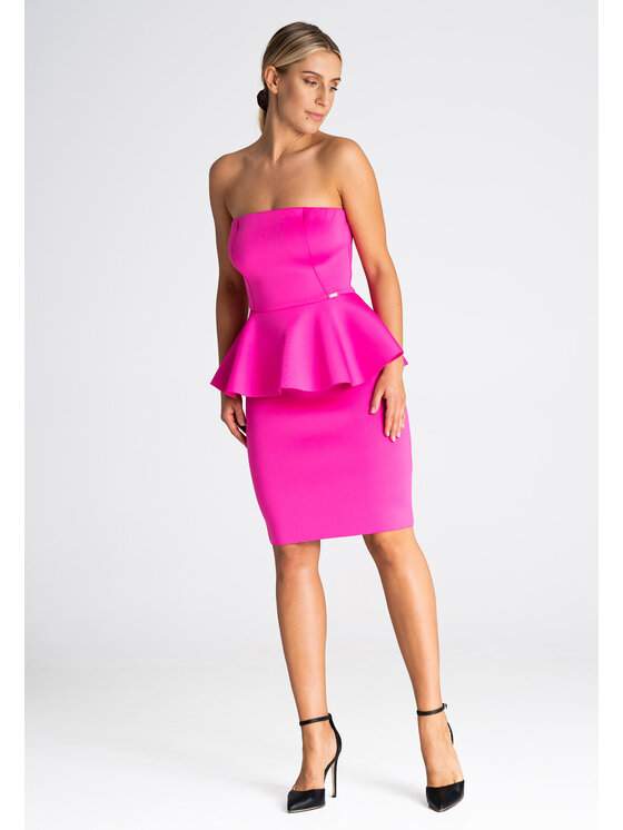 FIGL FIGLFIGL Vestito M976 Rosa Regular Fit