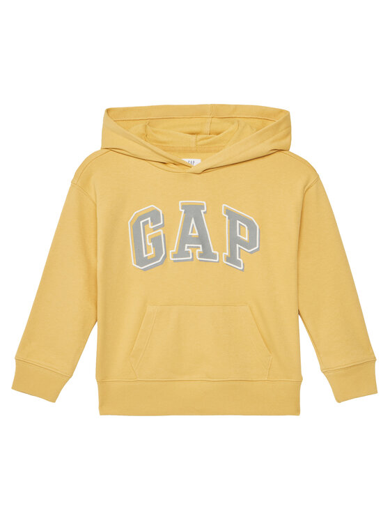 Gap Gap Mikina 743971-01 Žltá Regular Fit