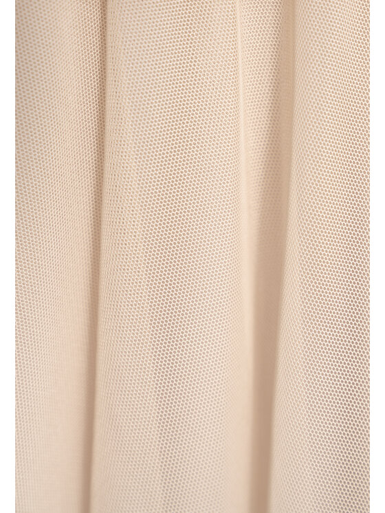 FIGL FIGL Koktejlové šaty M1207 Béžová Flared Fit