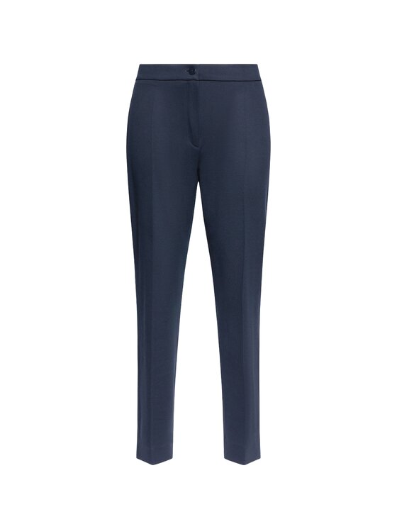Elena Mirò Elena Mirò Spodnie materiałowe P803P000578N034 Niebieski Slim Fit