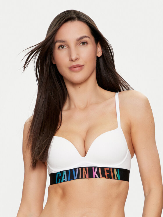 Calvin Klein Underwear Podprsenka Push-up 000QF7836E Biela