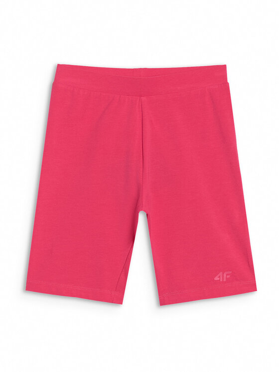 4F 4F Kolarki casual Różowy Slim Fit